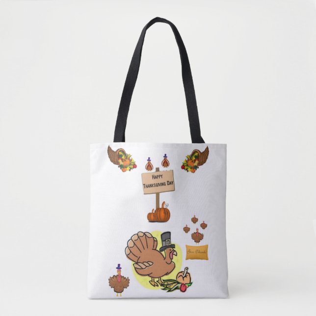 Tote bag thanksgiving (Front)