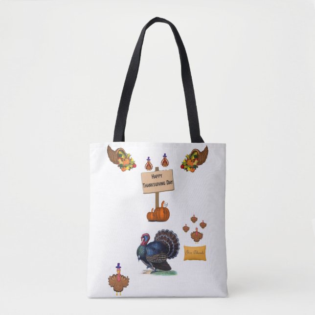 Tote bag thanksgiving (Front)