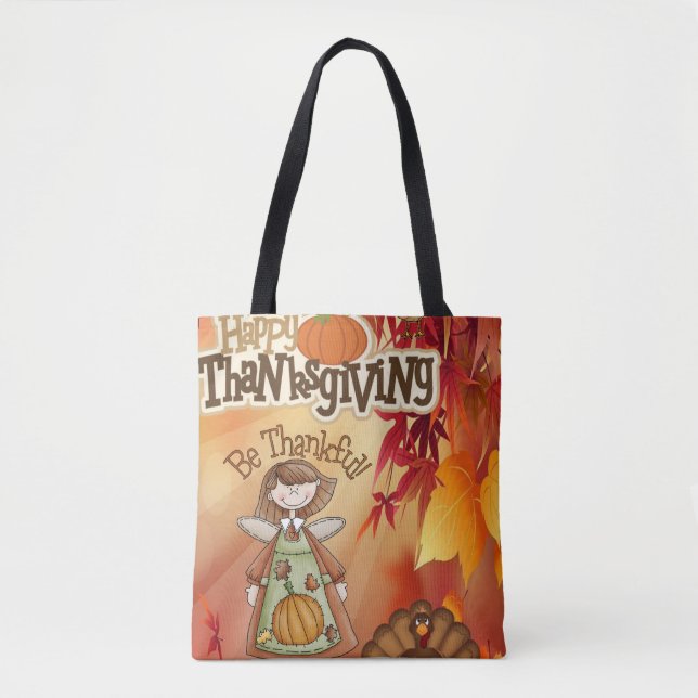 Tote bag thanksgiving (Front)