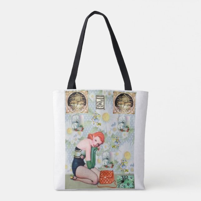 tote bag vintage (Back)