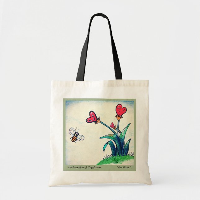 Tote Bag w/Original Art (Front)
