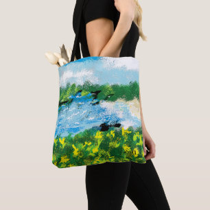Tote Bag : Whispers Of The sea Side