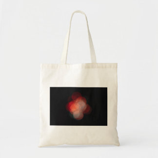 Tote bag with bokeh effect photography
