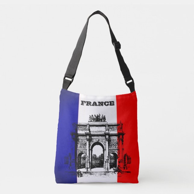 Tote Bag with Flag of France (Front)
