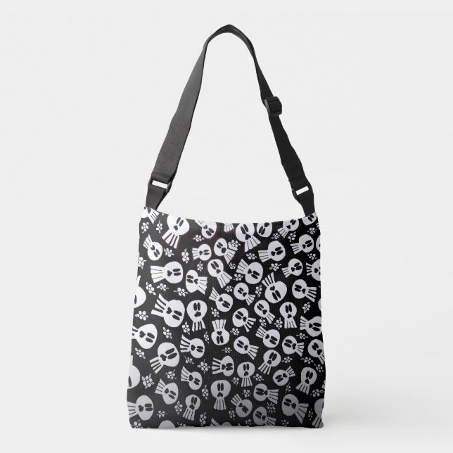Tote bag with skulls (Front)