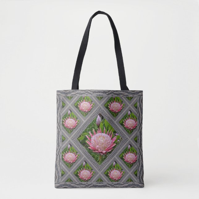 Tote Bag with Stunning Proteas (Front)