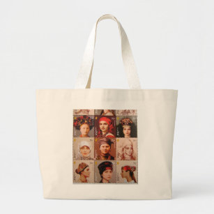 Tote Bag with Ukrainian Stamps