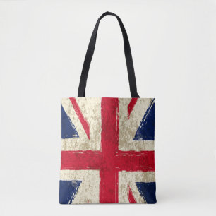 Tote bag woman. English Flag