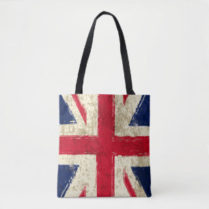 Tote bag woman. English Flag