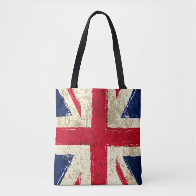 Tote bag woman. English Flag (Front)