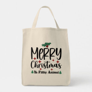 Tote Bag-Xmas (Classic Movie Quote)