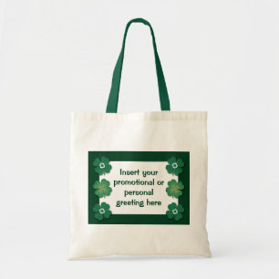 Tote bags customisable - shamrocks