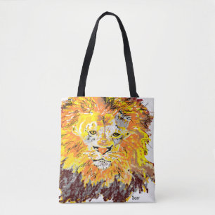 Tote Bags/  Lion Bag