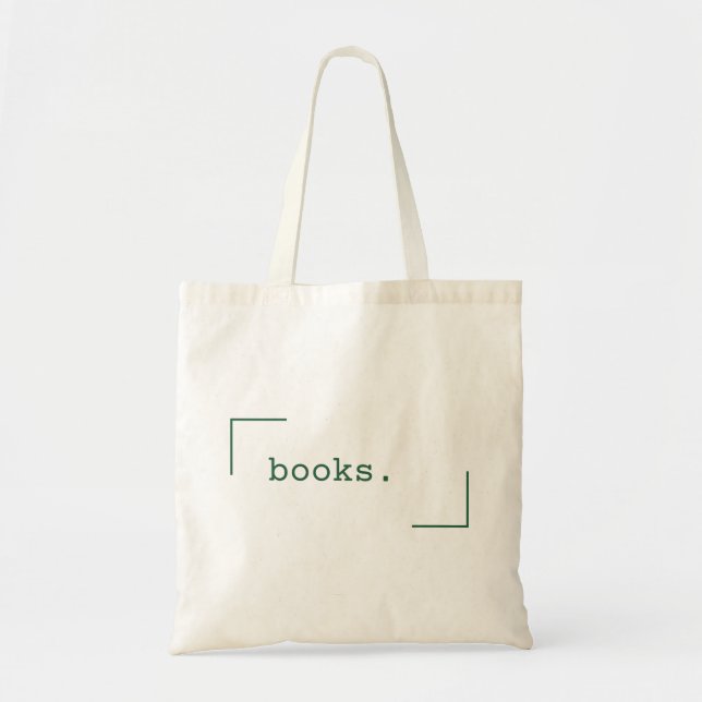 Tote Bags Special Text "Book" (Front)