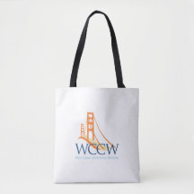 Tote featuring WCCW Bridge Logo (both sides)
