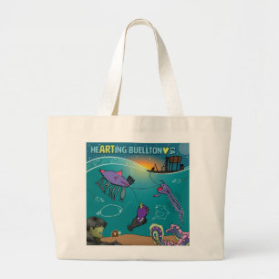 Tote - Fishing for Sea Monsters - Buellton.Art