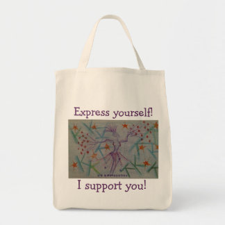 Tote for anyone who supports art and expression