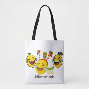 Tote Humour Heals LemonHead Bag