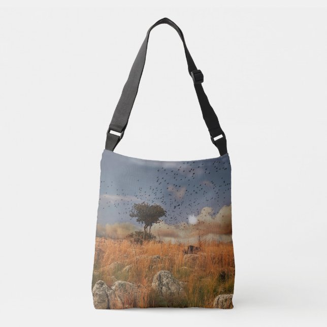 Tote Lonely Tree And Birds (Front)