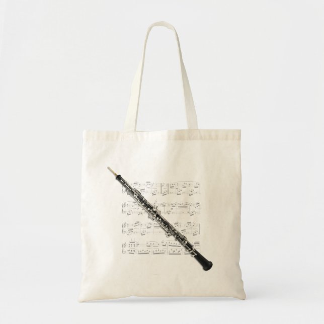 Tote - Oboe and sheet music Bag (Front)