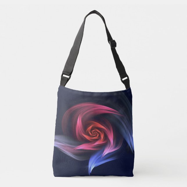 Tote Red And Blue Vortex (Front)