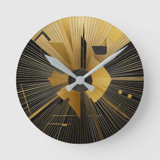 Tote Round Clock