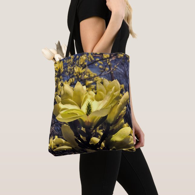 Tote - The Yellow Magnolias of Zoo Road (Close Up)