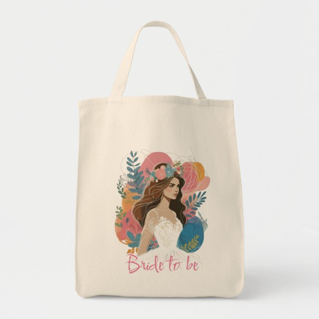 Totebag "Bride to be" Tote Bag (Front)