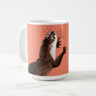 Totem amblonyx otter coffee mug