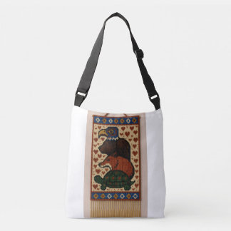 Totem Animal Beads Crossbody Bag