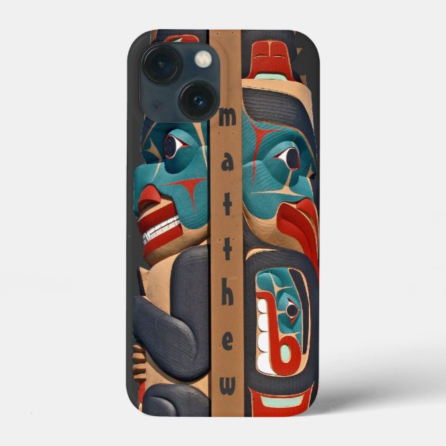 Totem Pole Case-Mate Smartphone Case (Back)