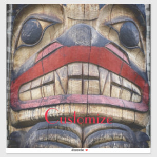 Totem Pole Face Thunder_Cove