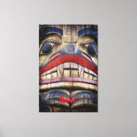Totem Pole Face Thunder_Cove