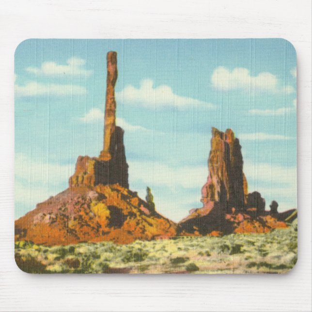 Totem Pole Mouse Mat (Front)