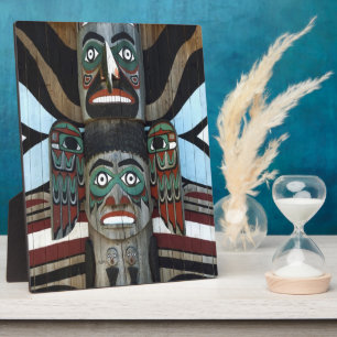 Totem Pole Plaque