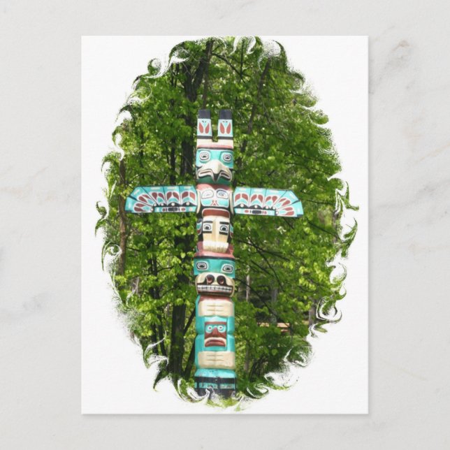 Totem Pole Postcard (Front)