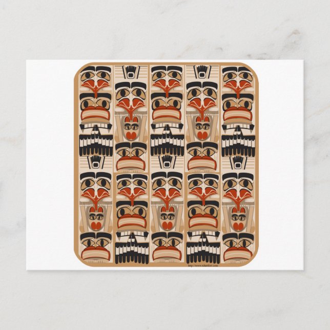 Totem Pole Postcard (Front)