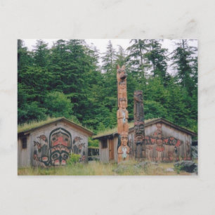 Totem Poles Postcard