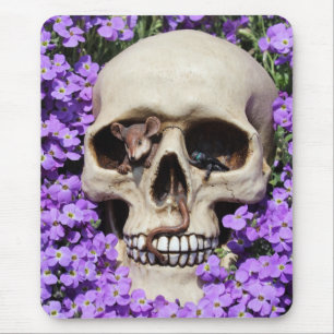 Totenkopf - Gothic Mauspad Mouse Mat