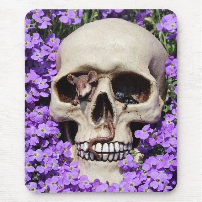 Totenkopf - Gothic Mauspad Mouse Mat (Front)