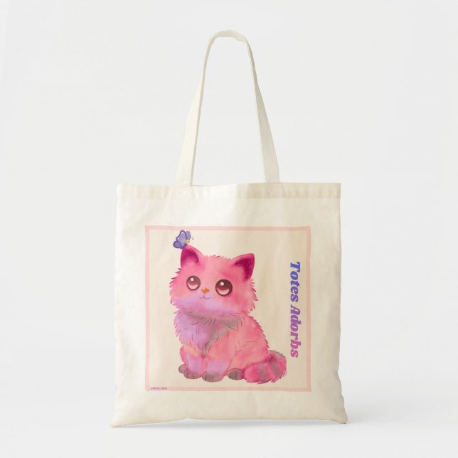 Totes Adorbs - Cat/Butterfly (Front)