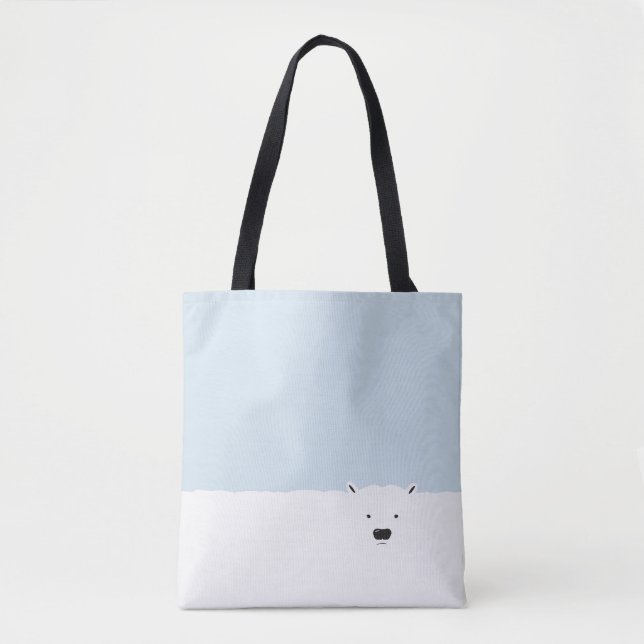 Totes. bear tote bag (Front)
