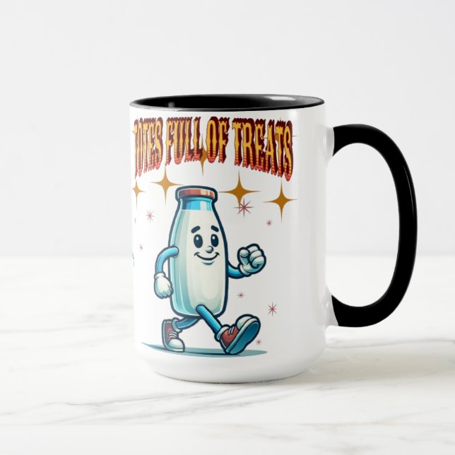 Totes Full of Treats – Funny Dog Quote Mug  (Right)