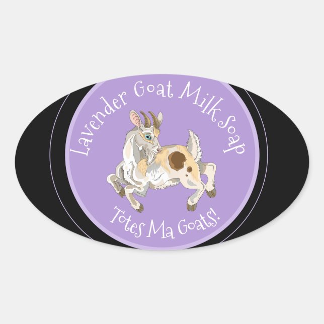 Totes ma Goats! Goat Milk Soap Labels (Front)