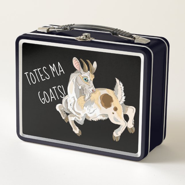 Totes Ma Goats Lunch Box (Front)