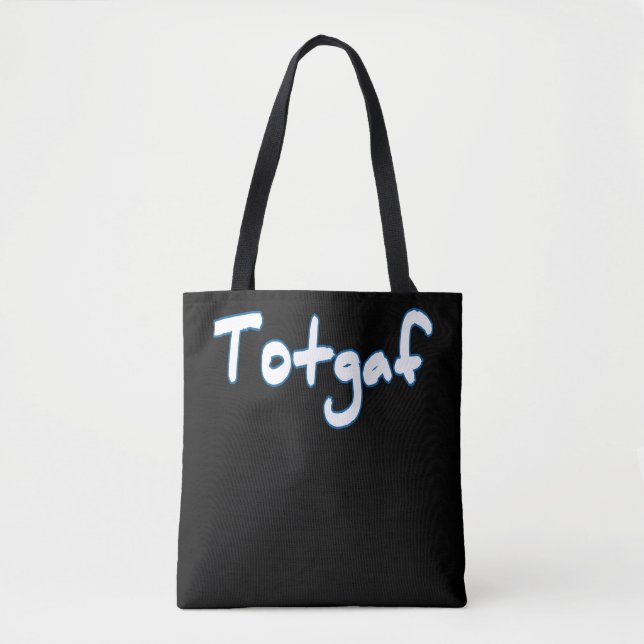totgaf tote bag (Front)