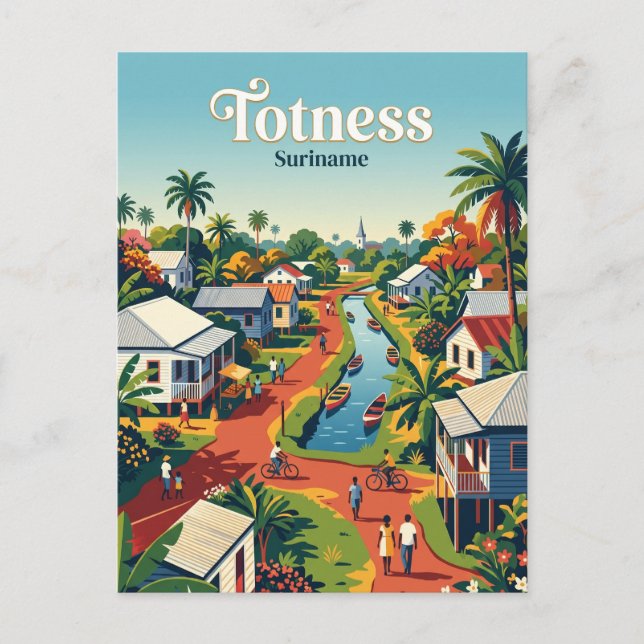 Totness Suriname Postcard (Front)