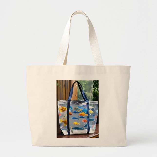 "Toto Bags: A Journey of Versatile Elegance Large Tote Bag (Front)