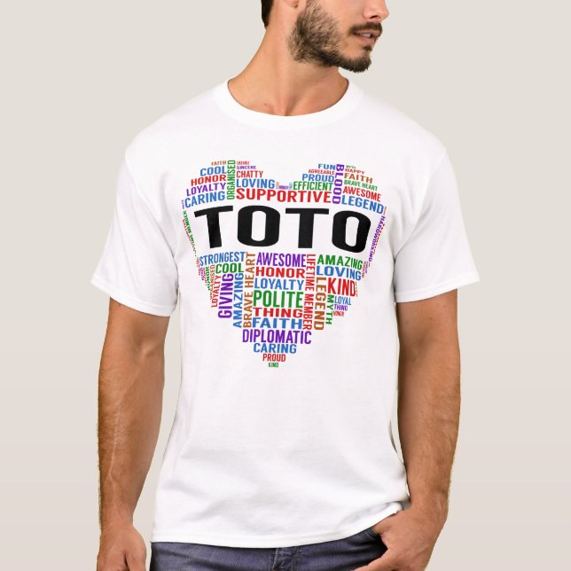 TOTO Legend Heart T-Shirt (Front)