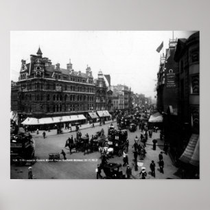 Tottenham Court Road from Oxford Street, Poster